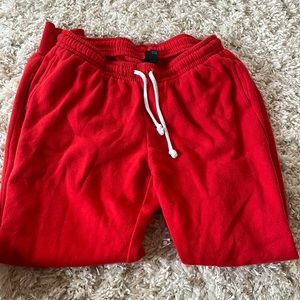 Red wild fable sweat pants